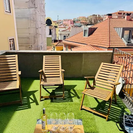 公寓 Charming Loft With Rooftop Terrace *
