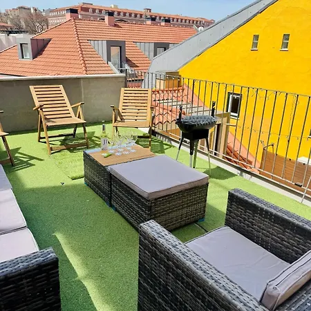 Charming Loft With Rooftop Terrace 公寓